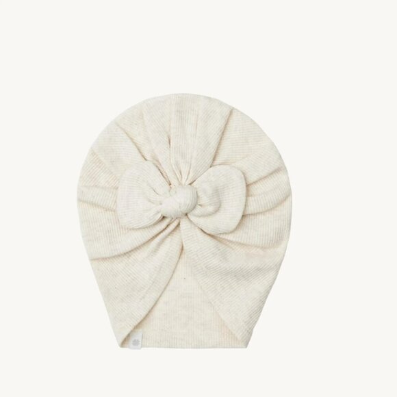 Noppies Other - Baby ribbed bow hat, 100% organic cotton